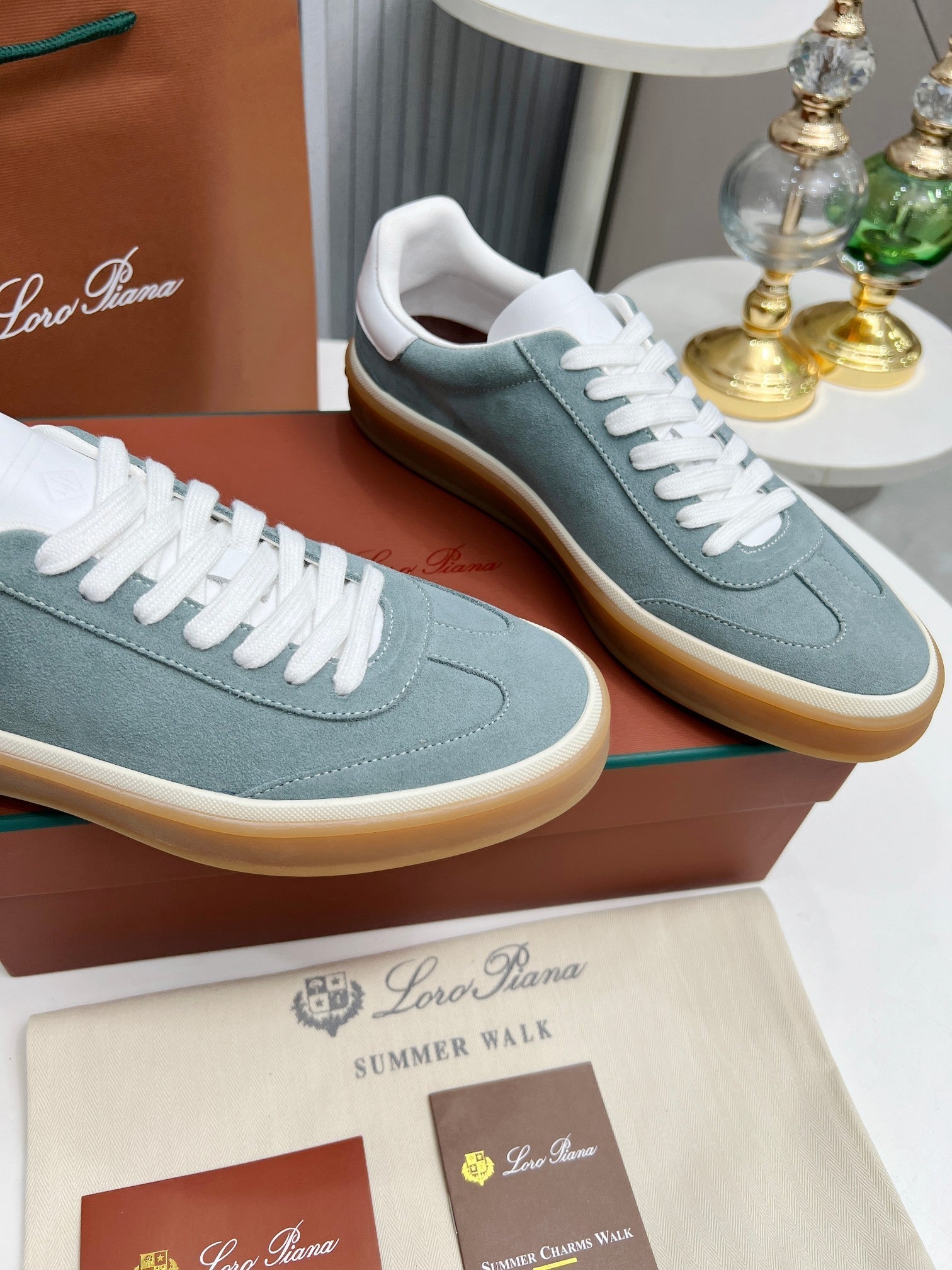 LP TENNIS WALK SNEAKERS STONE SUEDE、mysite、Cacoeks