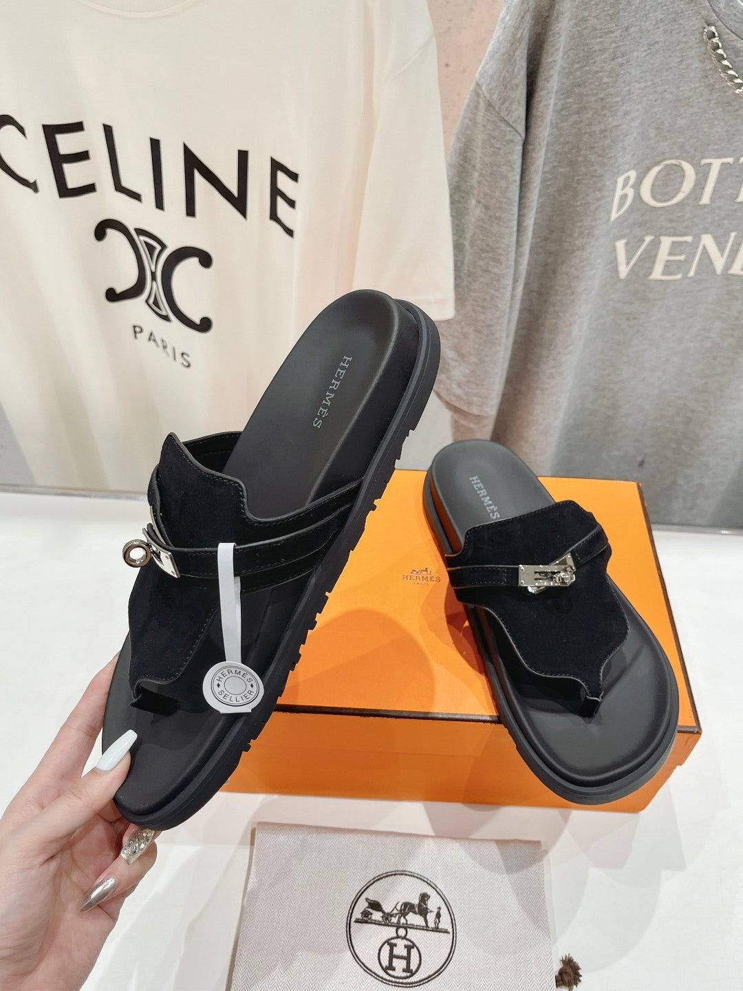 EMPIRE SANDAL BLACK SUEDE、mysite、Cacoeks