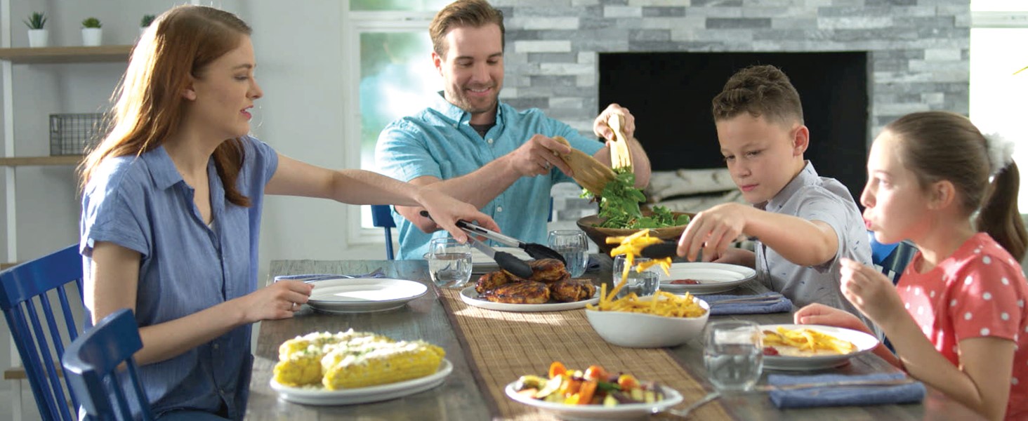 family meals, family sized meals, meals for the whole family, large meals, group dinners