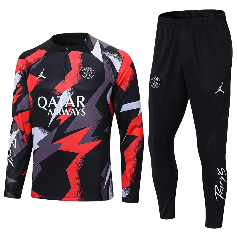 24-25 Paris Saint-Germain PSG adult long-sleeved half-pull training suit kit: Ajax 24-25 Home Stadium Jersey - Fans Version mysite: Adidas luxuryfootballshirts.com: https://www.luxuryfootballshirts.com/