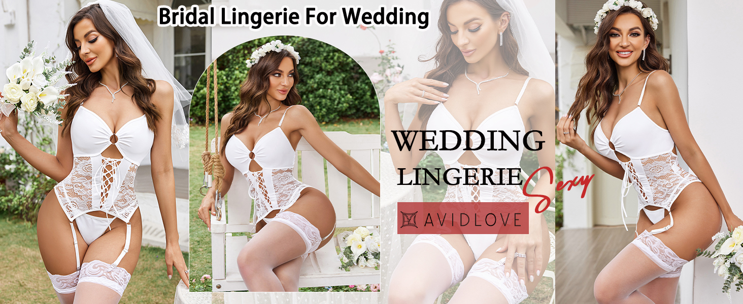 white lingerie