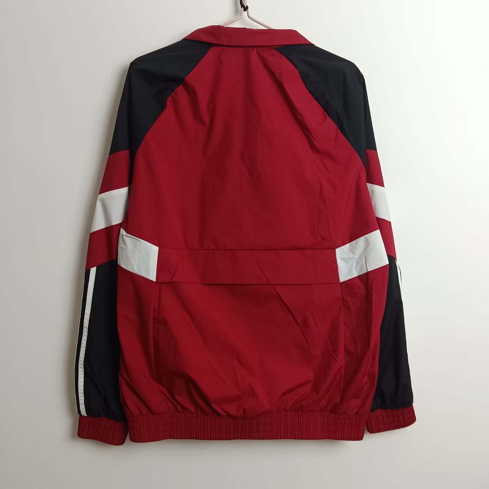 2024/2025 Ajax Windbreaker Red Football Shirt 1:1 Thai Quality:football jersey mysite: unitedjerseyfootball 邓江浪:football