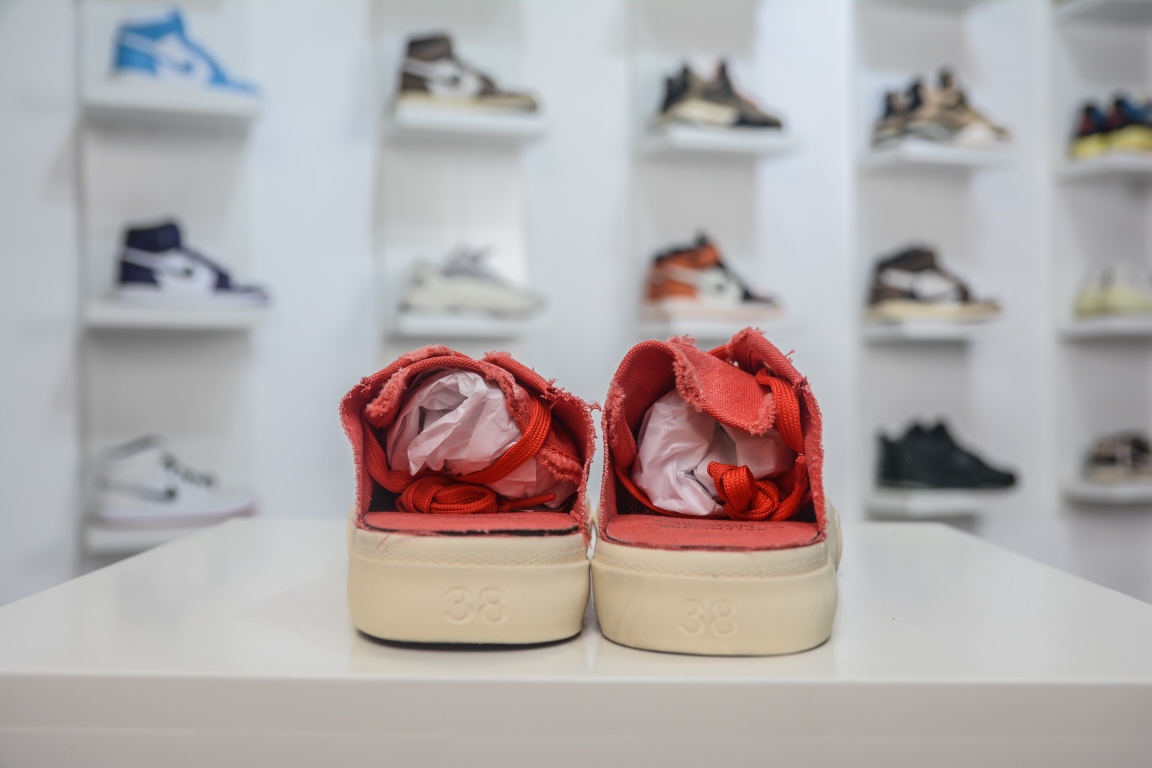 Balenciaga Paris Trainer Mule in Red、mysite、Cacoeks