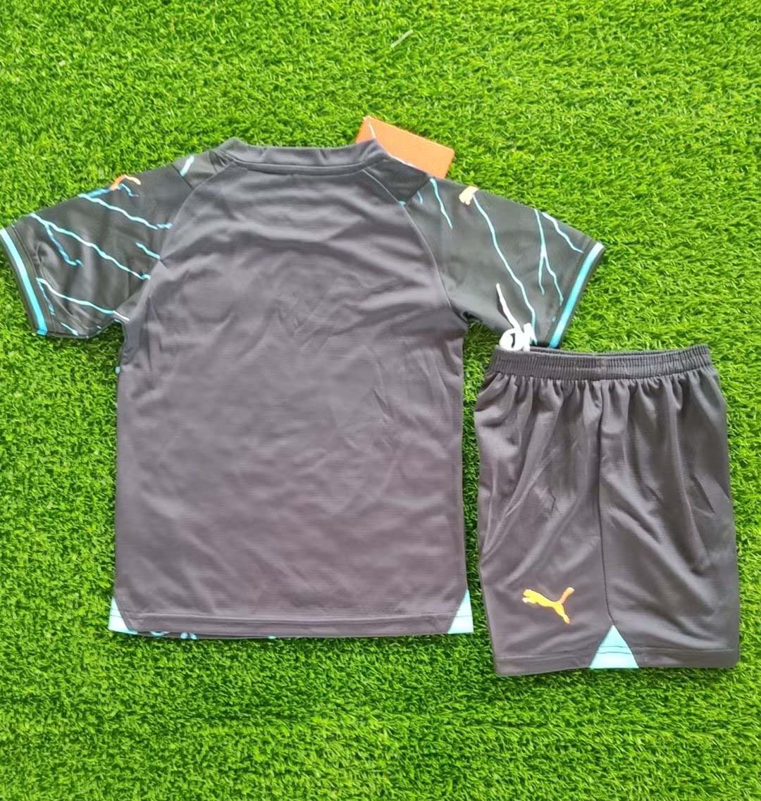 2023/2024 Manchester City Third Away Football Shirt 1:1 Thai Quality Kids Size:football jersey mysite: unitedjerseyfootball 邓江浪:football