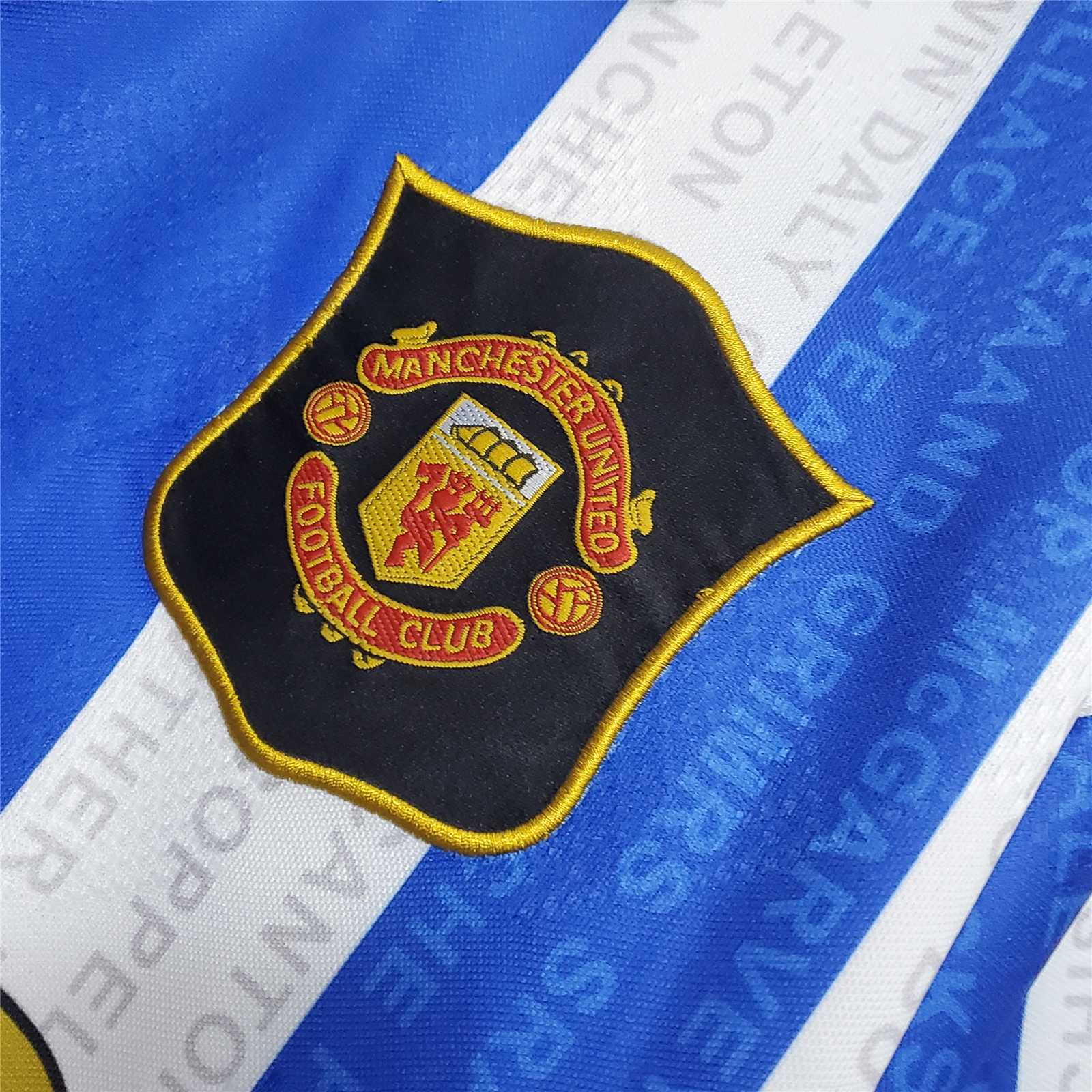 SIUjerseys-Retro Manchester United 94-96 Away Jersey