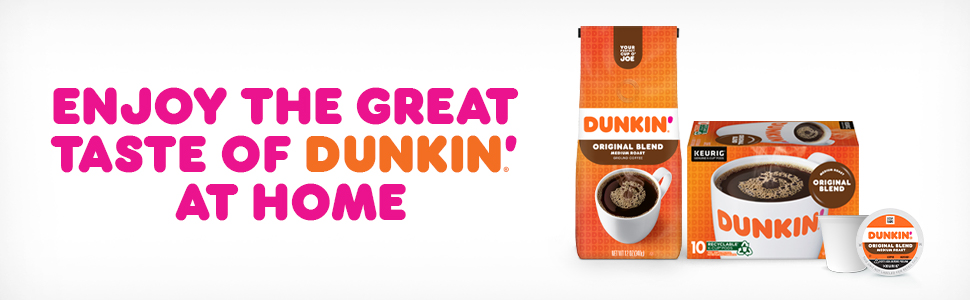 Enjoy the Great Taste of Dunkin At Home