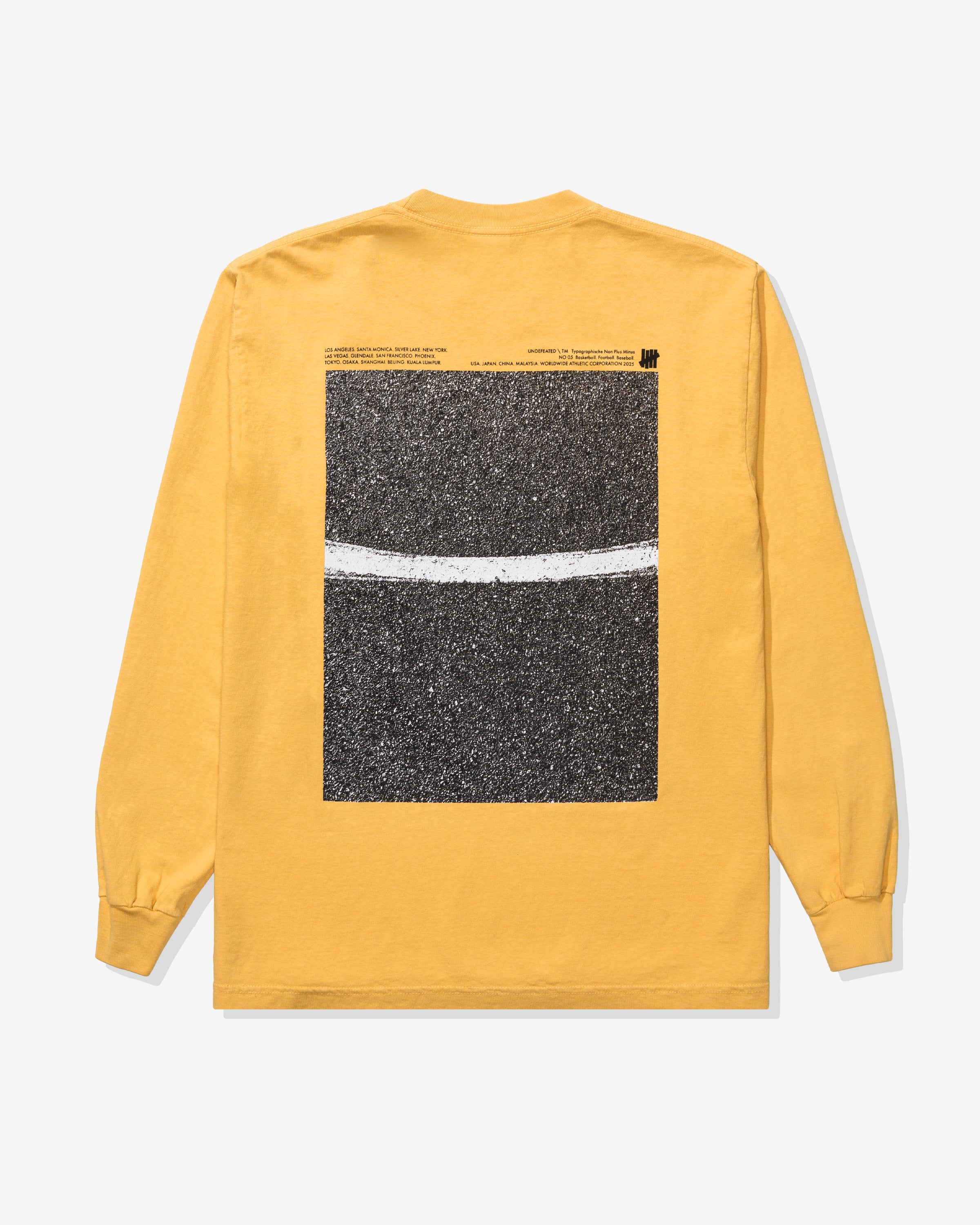 UNDEFEATED BLACKTOP L/S TEE