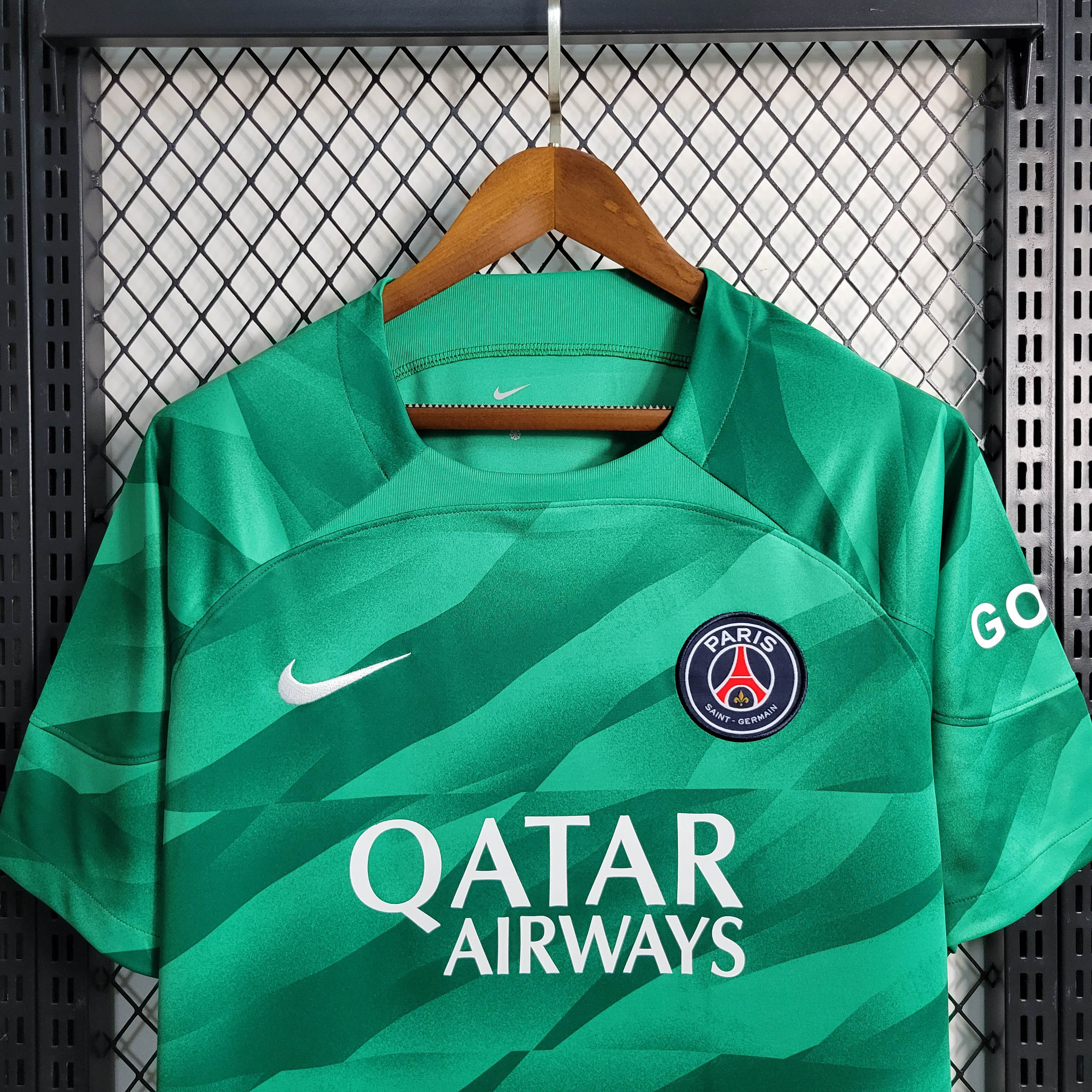 2023/2024 Psg Paris Saint-Germain Goalkeeper Green Football Shirt:football jersey mysite: unitedjerseyfootball 邓江浪:football