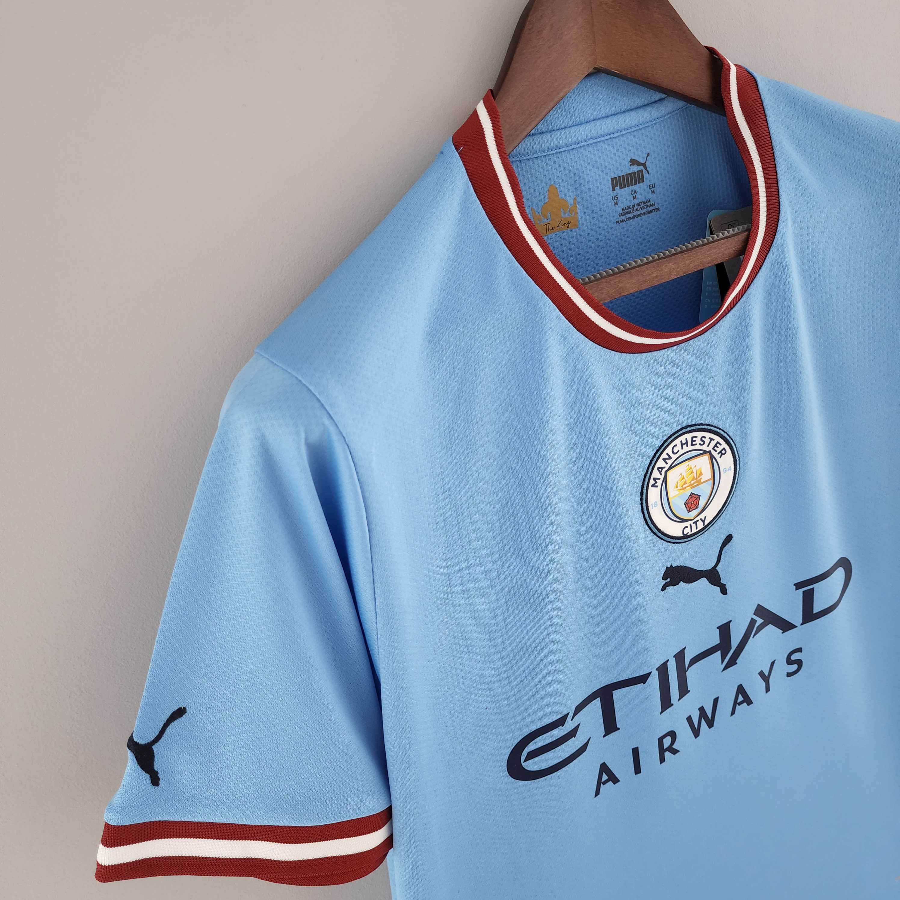 2022/2023 Manchester City Home Football Shirt 1:1 Thai Quality:football jersey mysite: unitedjerseyfootball 邓江浪:football