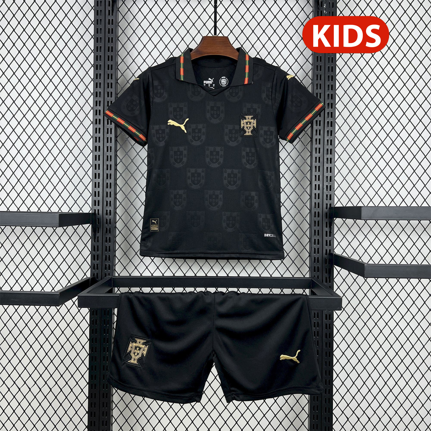 SIUjerseys-Portugal 2026 Away Kids Kit