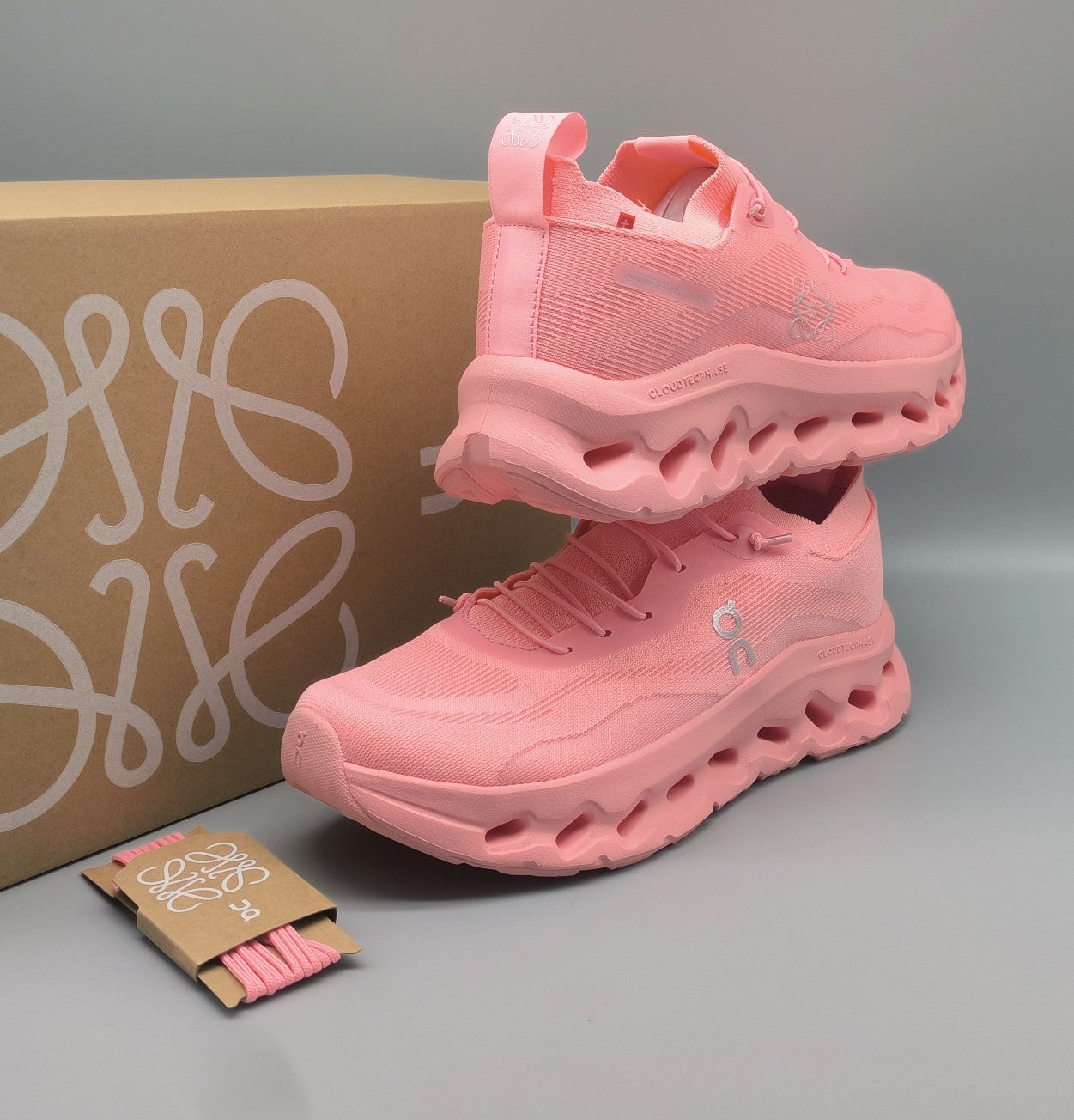 LW CLOUDTILT SNEAKER PEACH POLYESTER、mysite、Cacoeks