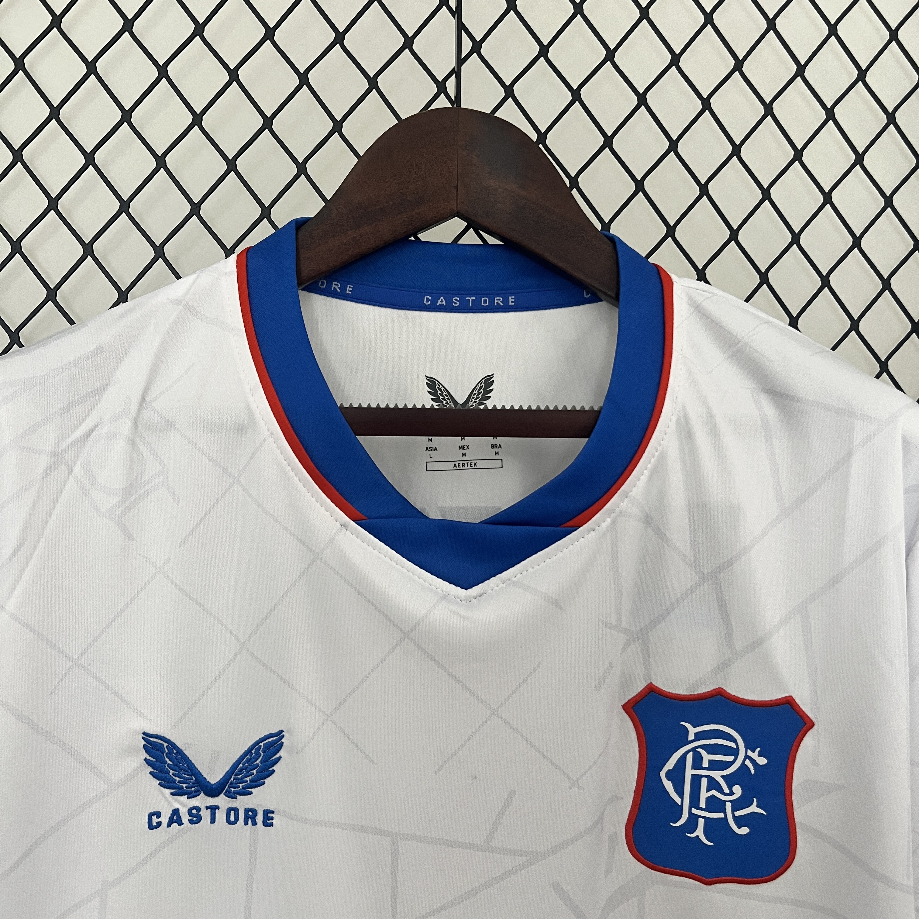 ManixJersey.com | Glasgow Rangers 24-25 Away Jersey - Fans Version -Customize Name, Number and Patch | Worldwide Shipping