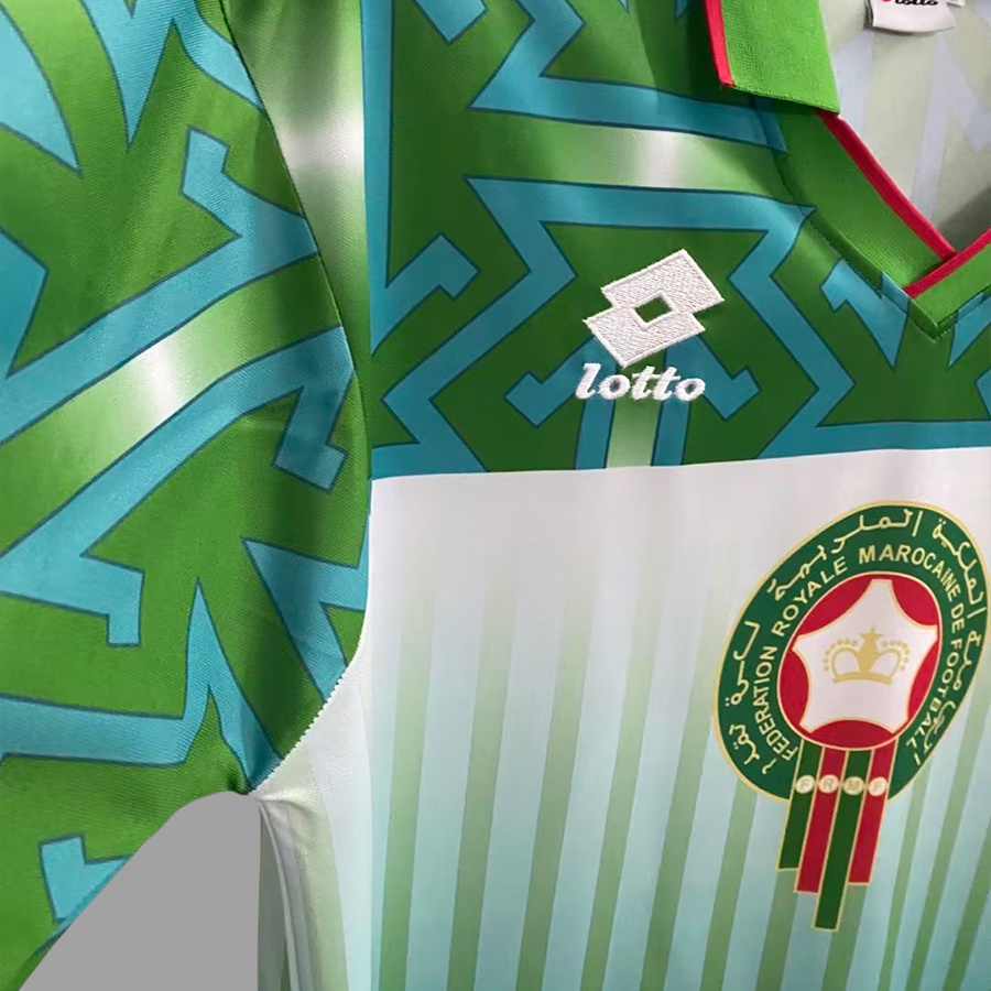 GlobeJersey-Retro Morocco 1994 Away Jersey