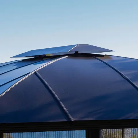 Dome-Shaped Aluminum Roof Dome-Shaped Aluminum Roof