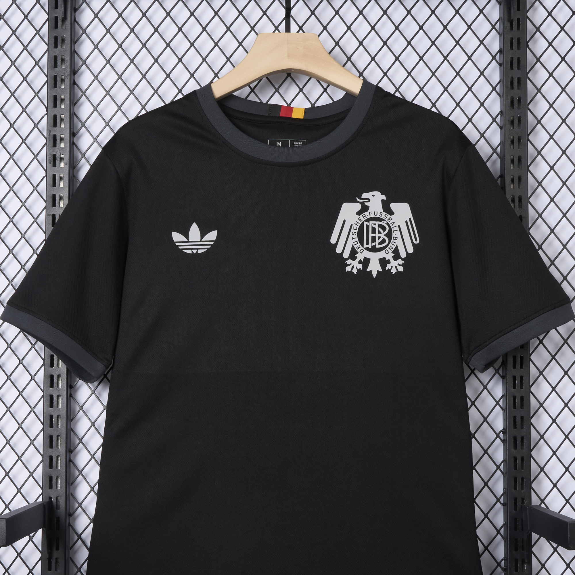 ManixJersey.com | Germany 2025 Black 125-Year Anniversary Jersey - Fans Version -Customize Name, Number and Patch | Worldwide Shipping