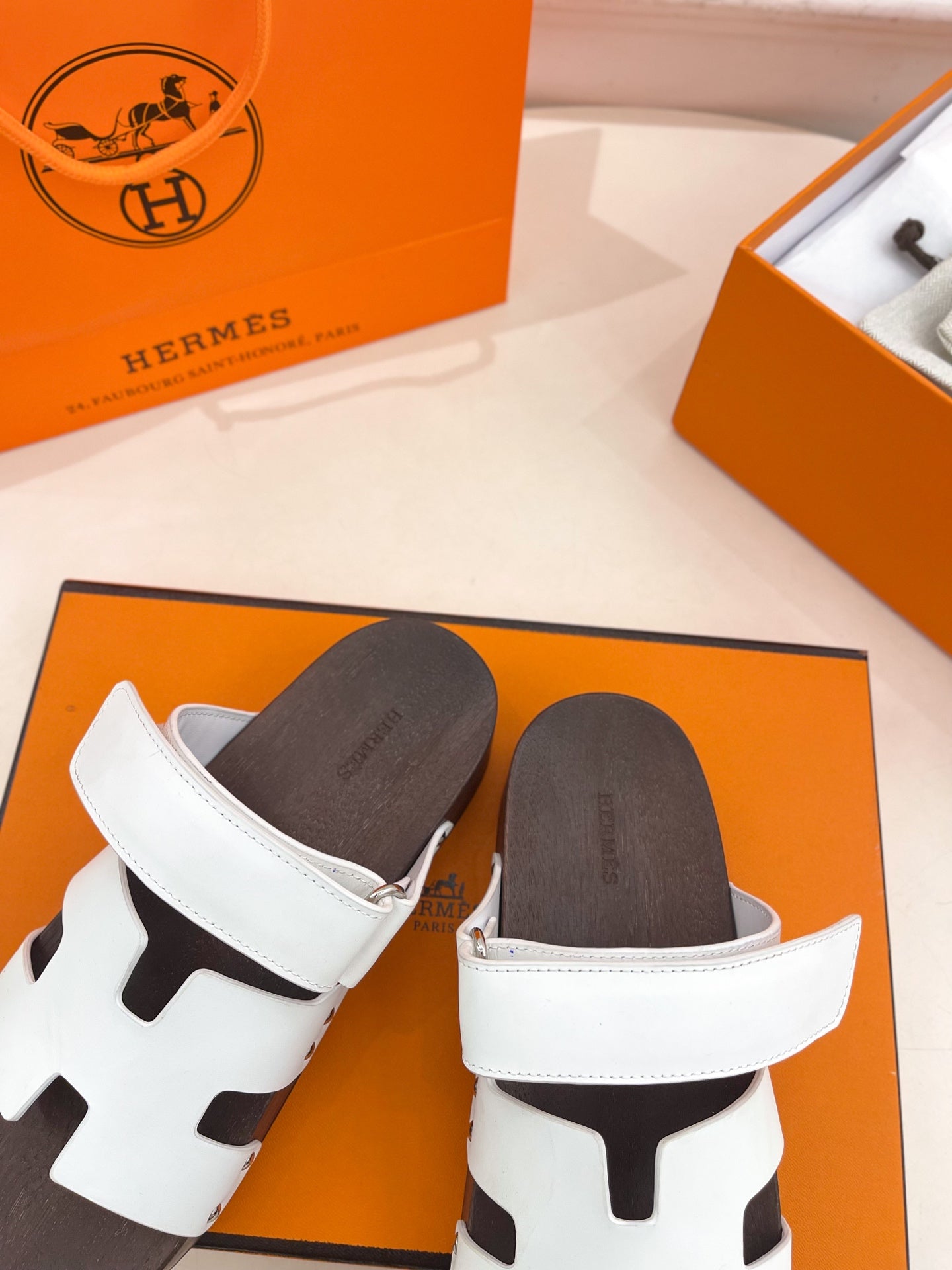 KOS CLOG IN WHITE CALFSKIN、mysite、Cacoeks