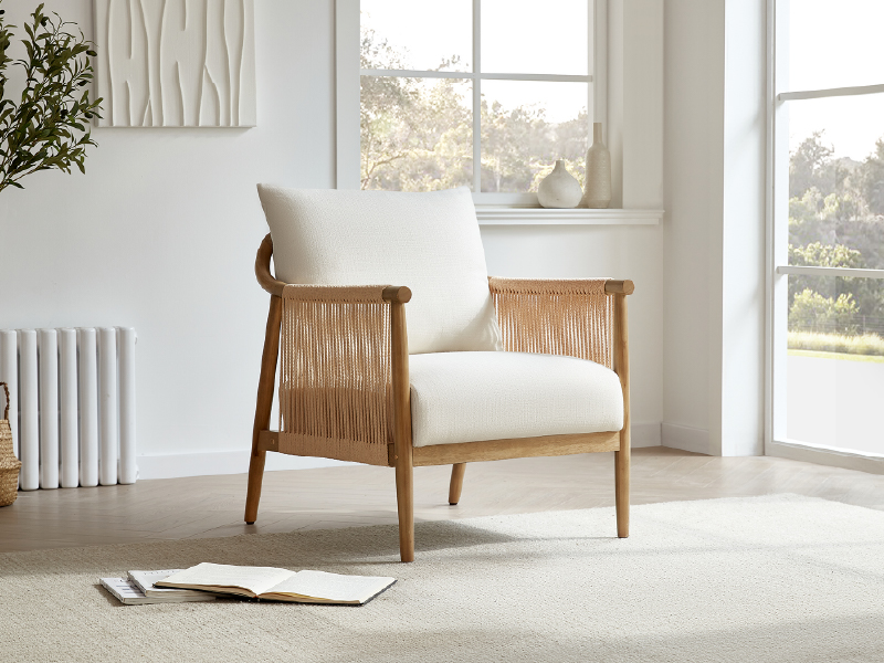 CHITA Modern Braid Armchair
