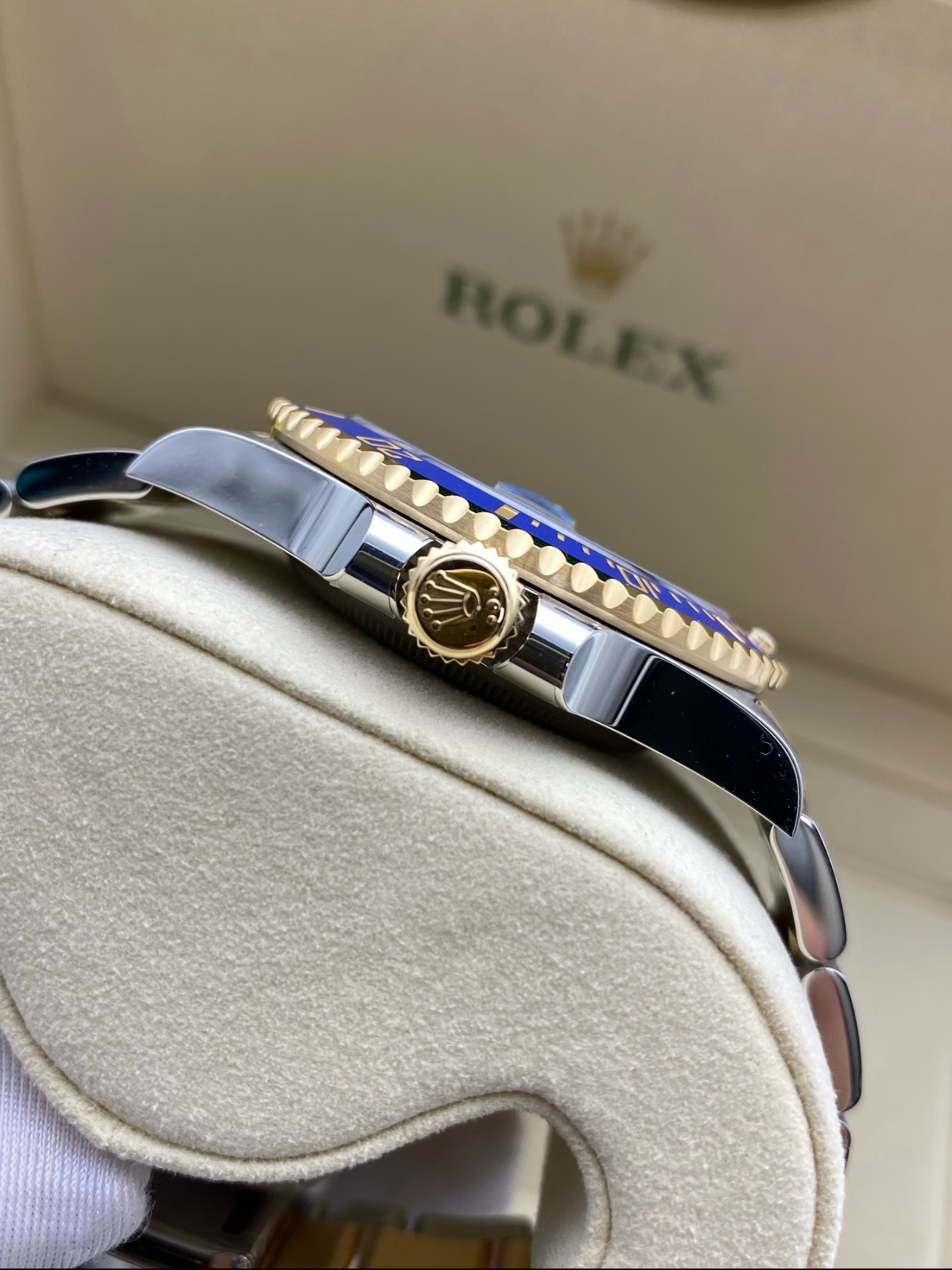 Rolex Submariner Blue Dial Two Tone Super CloneSwiss Replica Watch Ref 126613LB 3235 SwissMovement