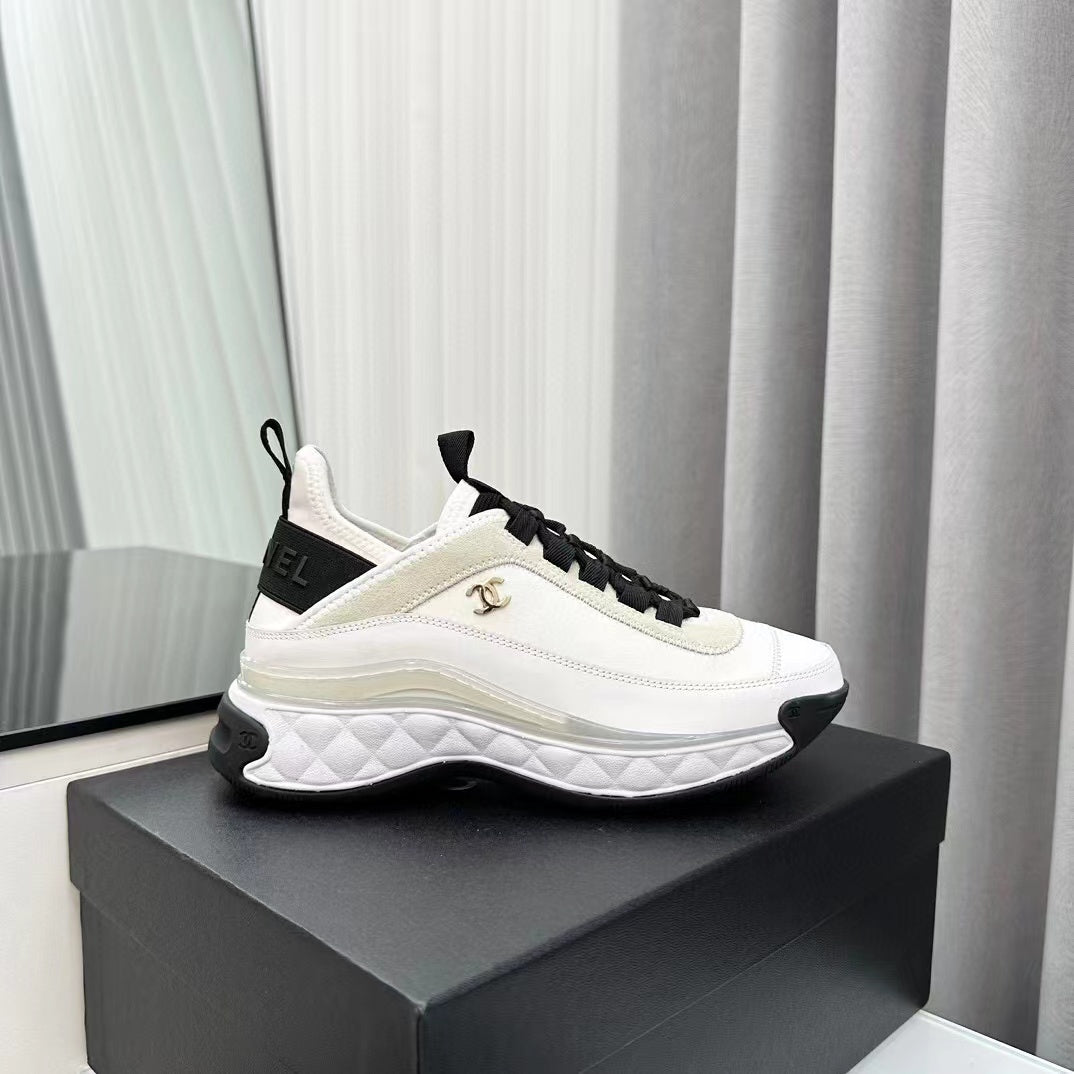 CC Bubble Quilted Trainer Sneaker White、mysite、Cacoeks
