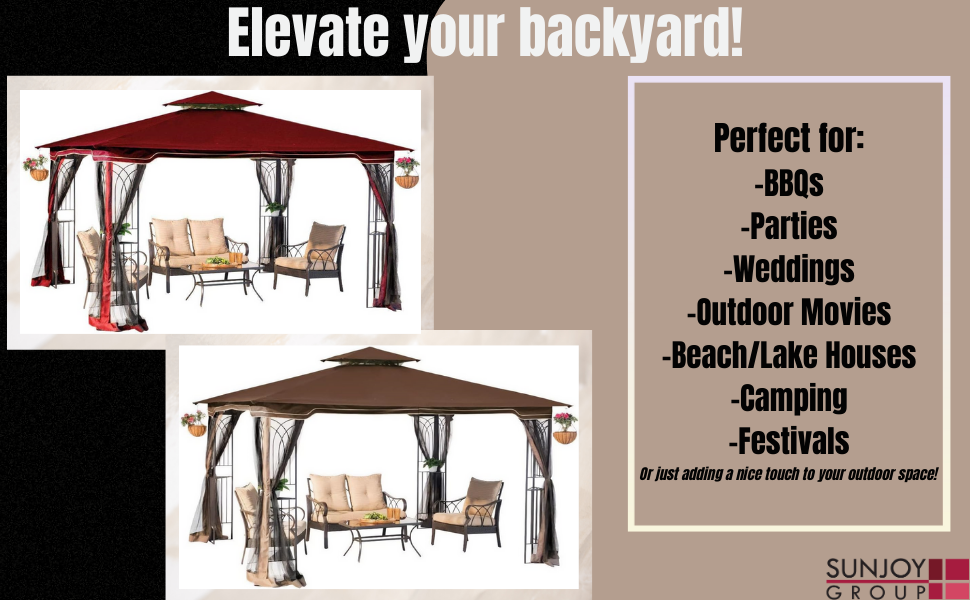 Elevate Your Backyard - Perfect For: BBQs, Parties, Weddings, Etc.