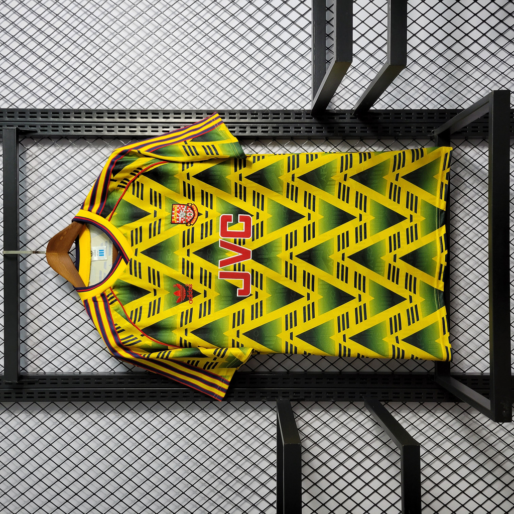 ManixJersey.com | Retro Arsenal 91-93 Away Jersey -Customize Name, Number and Patch | Worldwide Shipping