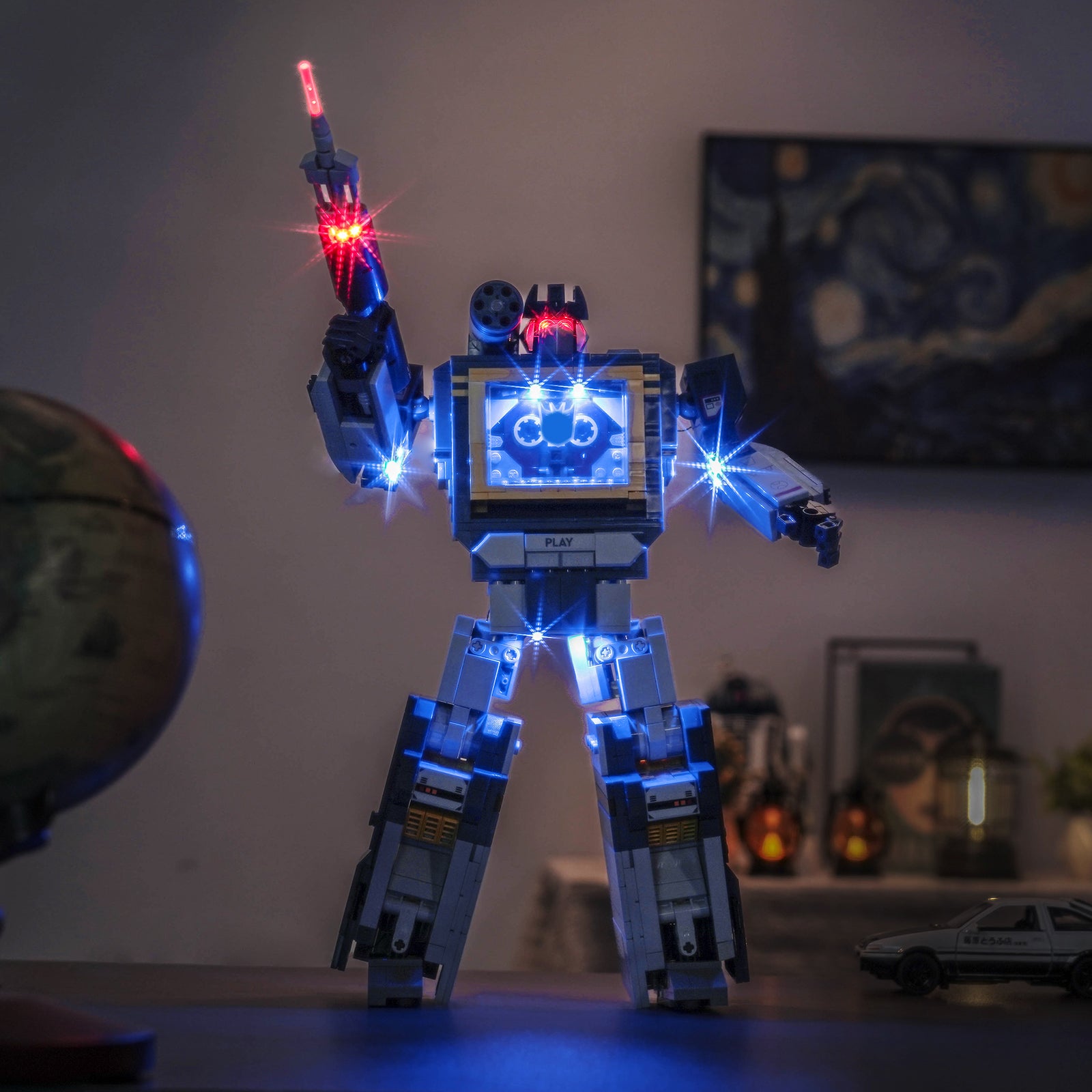 BrickBling Light Kit for LEGO Icons Transformers: Soundwave 10358