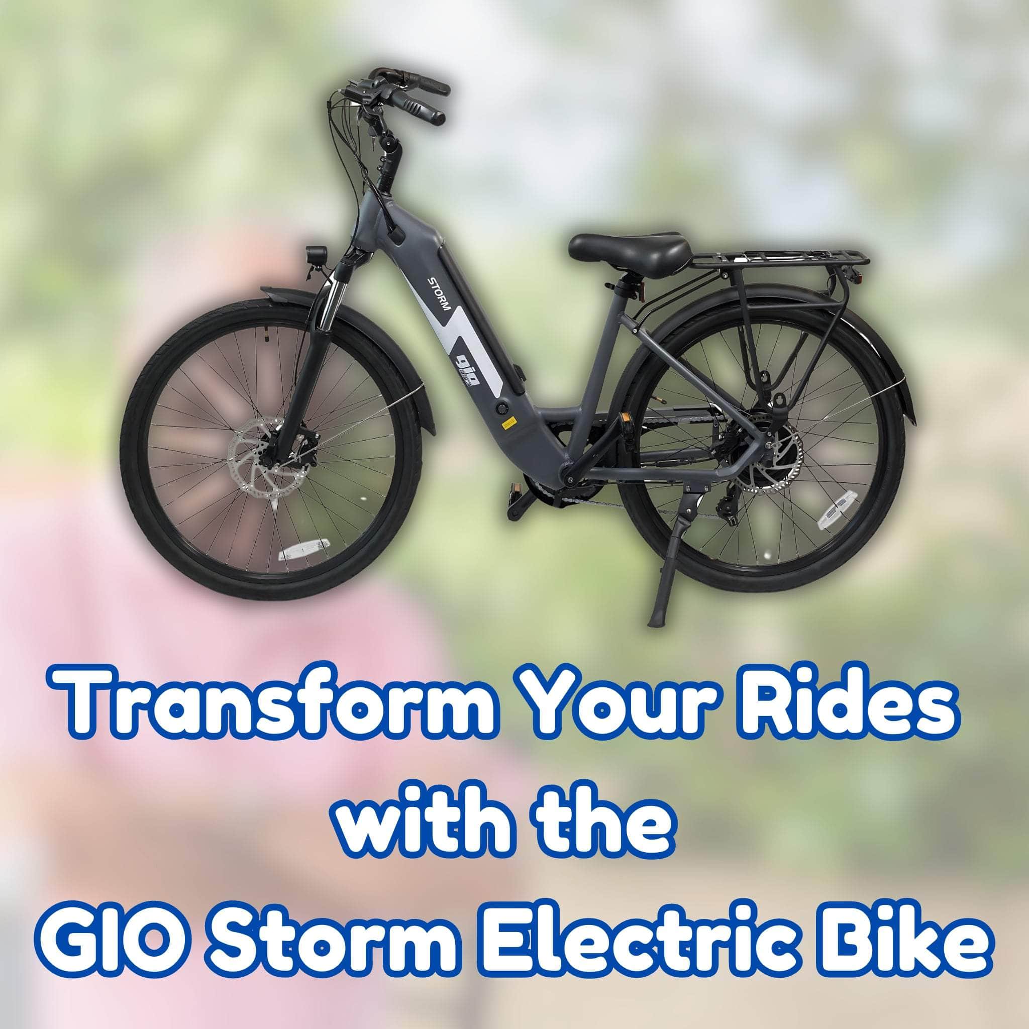 Transform Your Rides with the GIO Storm Electric Bike