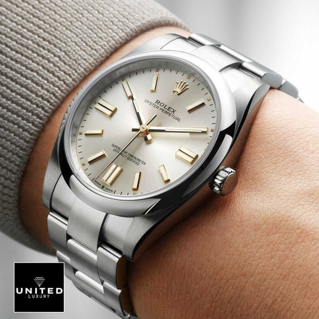 Rolex Oyster Perpetual 126000 "Grey Dial" Master Clone Quality Yeni Proje 1 37