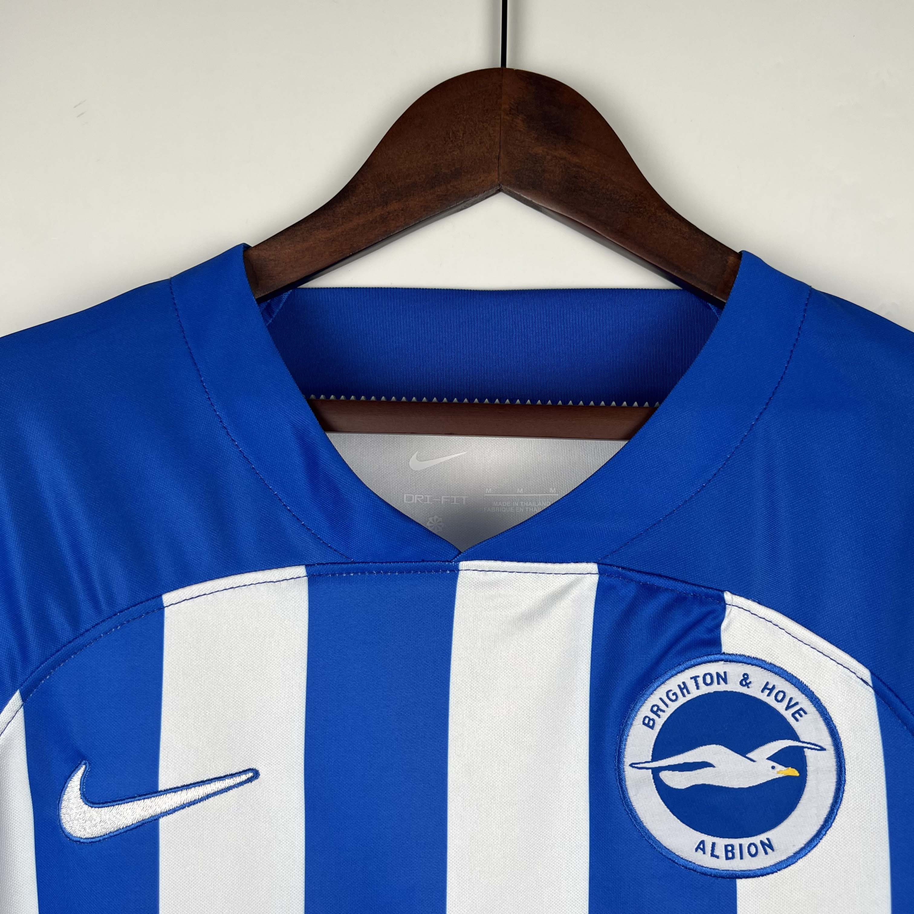 2023/2024 Brighton Home Football Shirt 1:1 Thai Quality:football jersey mysite: unitedjerseyfootball 邓江浪:football