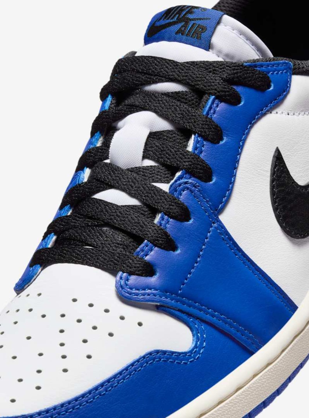 Air Jordan 1 Retro Low OG Game Royal、JORDAN、Cacoeks