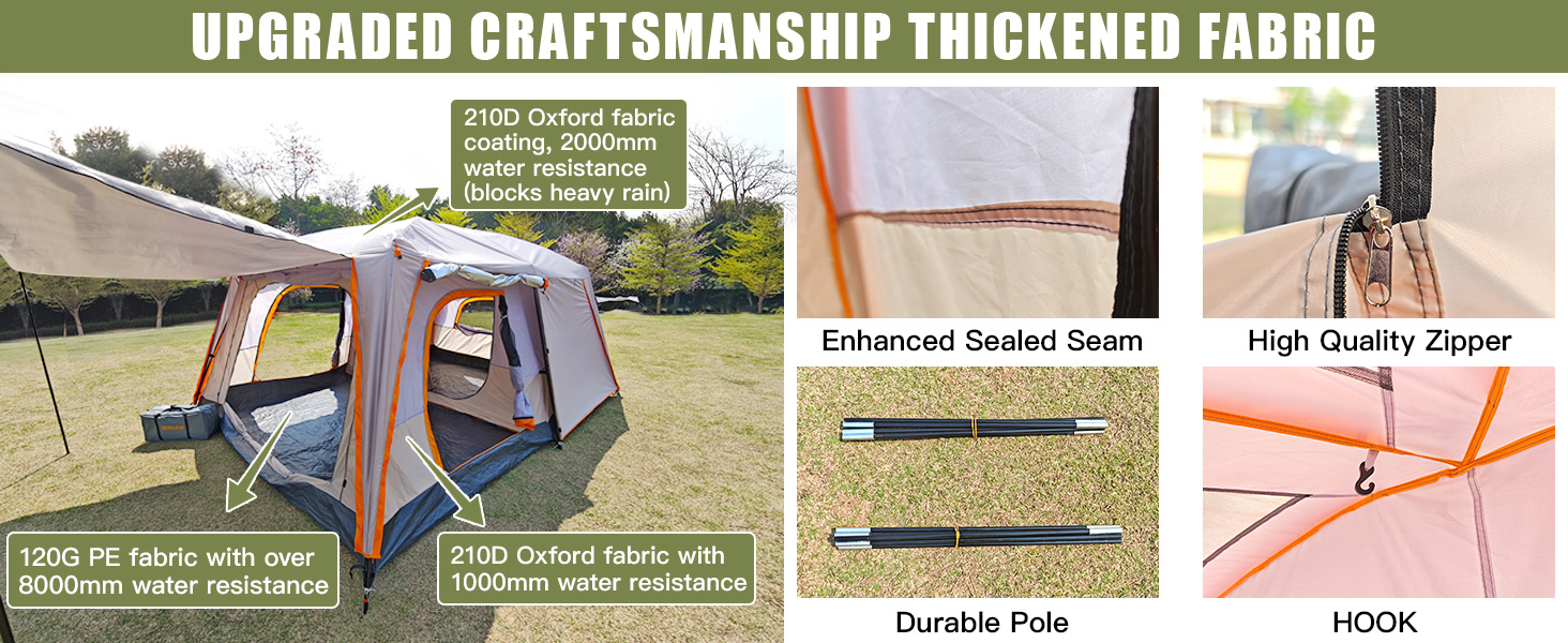 camping tent coffee