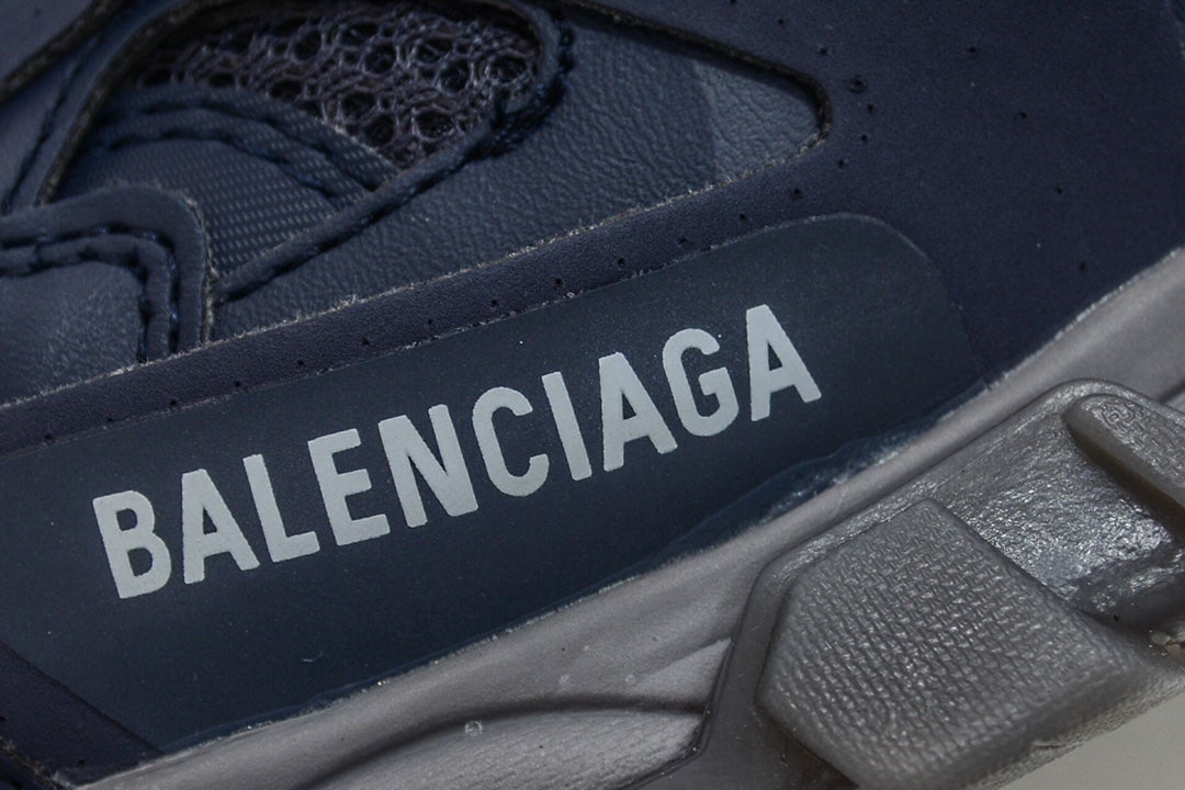 Balenciaga Track Clear Sole Sneaker in Dark Navy、mysite、Cacoeks