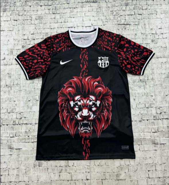 2024/2025 Barcelona Special Edition Black and Red Football Shirt 1:1 Thai Quality:football jersey mysite: unitedjerseyfootball 邓江浪:football