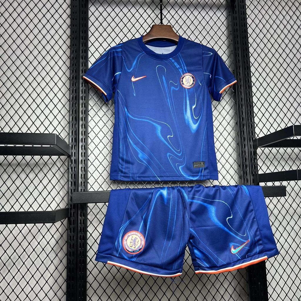 2024/2025 Chelsea Home Football Shirt 1:1 Thai Quality Kids Size:football jersey mysite: unitedjerseyfootball 邓江浪:football