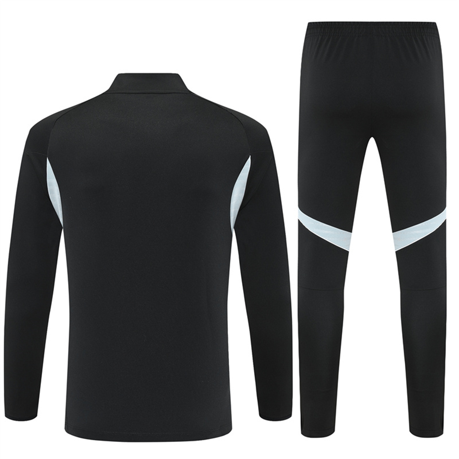 UltraTrikot-Argentina 25-26 Kid Long Sleeves Training Set - Black Top & Black Pants