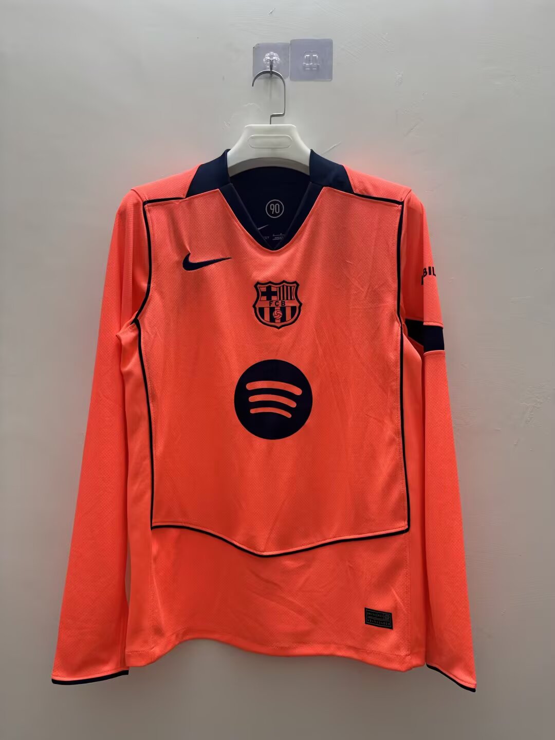 2025/2026 Long Sleeve Barcelona Third Away Football Shirt 1:1 Thai Quality:football jersey mysite: unitedjerseyfootball 邓江浪:football