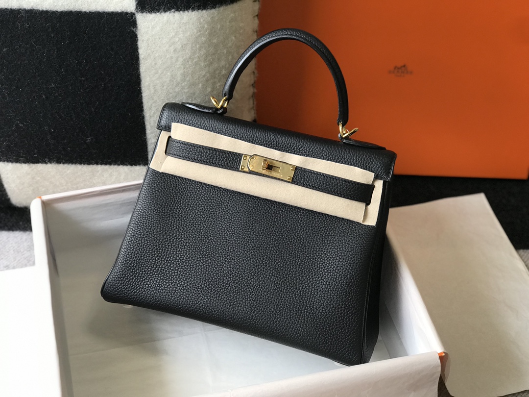 Original Copy Hermes Kelly Togo Leather Handbags More Colors-1