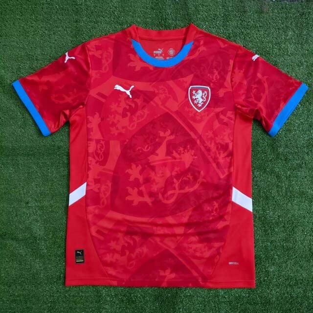 2024 Czech Republic National Team Home Football Shirt-mysite Custom Football Kit- Nextkits