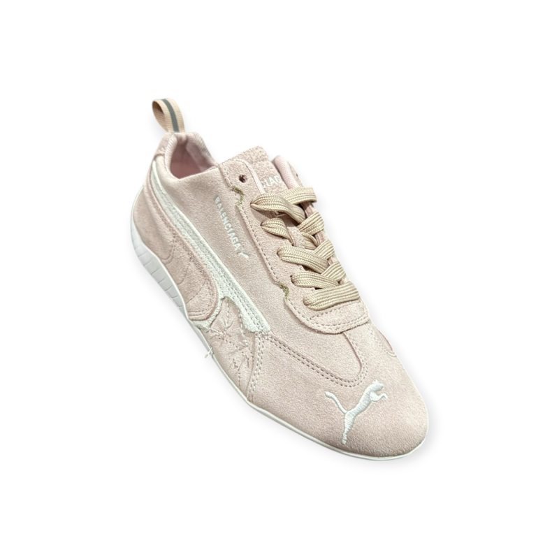 Balenciaga x Puma Speedcat Suede Distressed in Pink White、mysite、Cacoeks