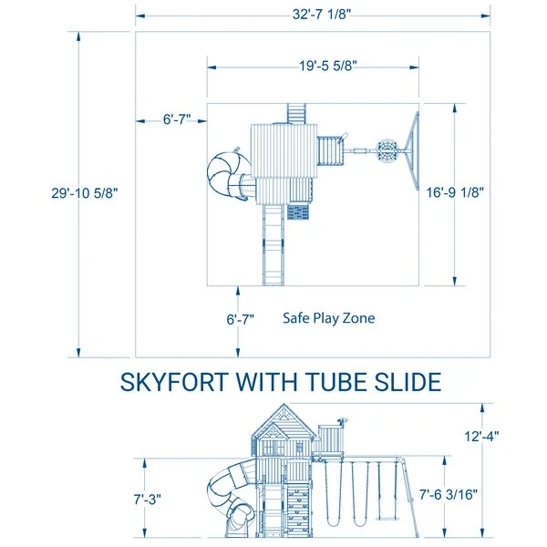 Skyfort Swing Set