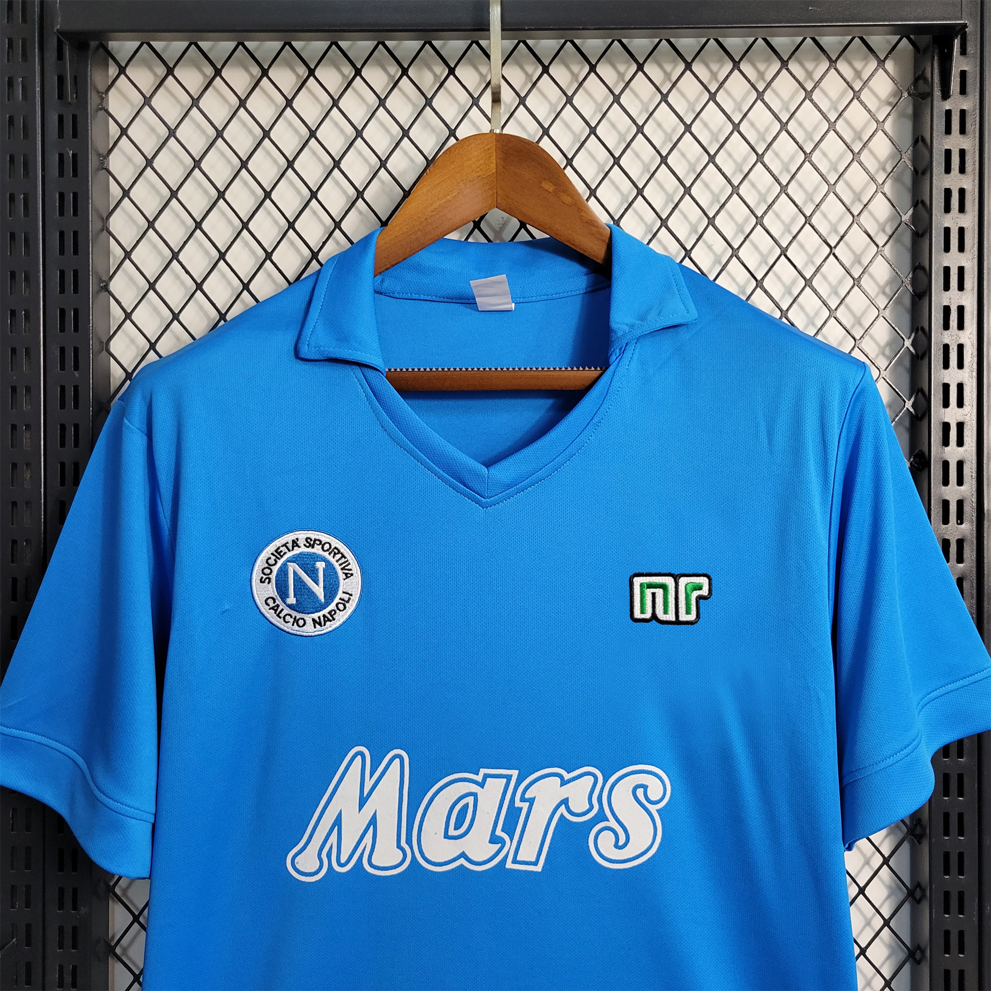 GlobeJersey-Retro Napoli 1988-89 Home Stadium Jersey