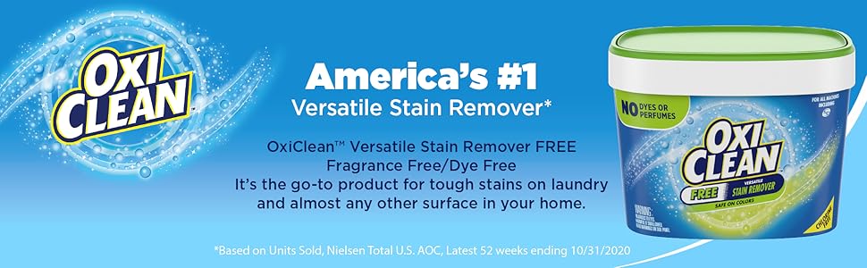 americas top versatile fragrance free dye free stain remover the go to product for tough stains