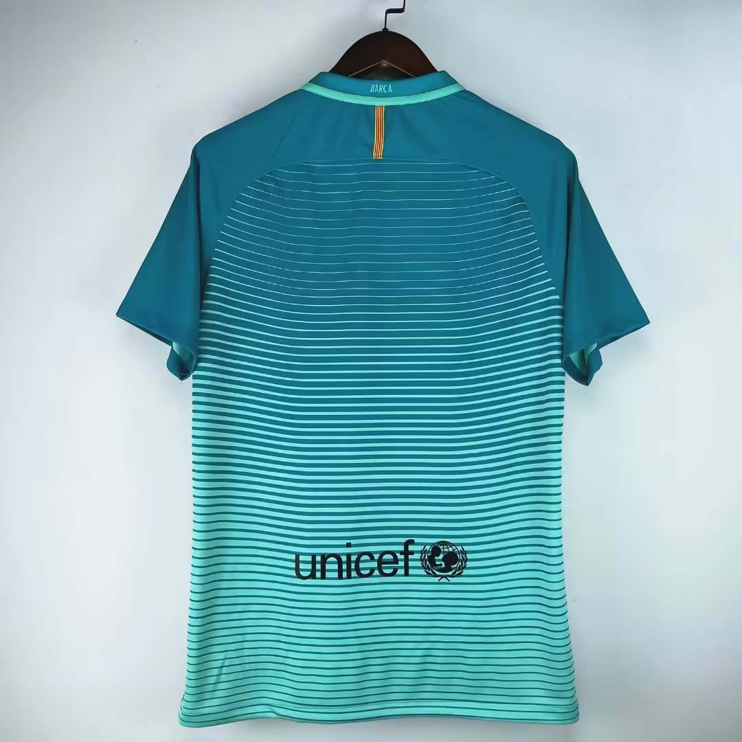 2016/2017 Retro Barcelona Third Away Football Shirt 1:1 Thai Quality:football jersey mysite: unitedjerseyfootball 邓江浪:football
