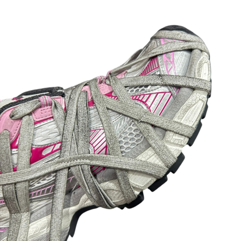 Balenciaga 3XL Extreme Lace Sneaker in White Grey Pink、mysite、Cacoeks