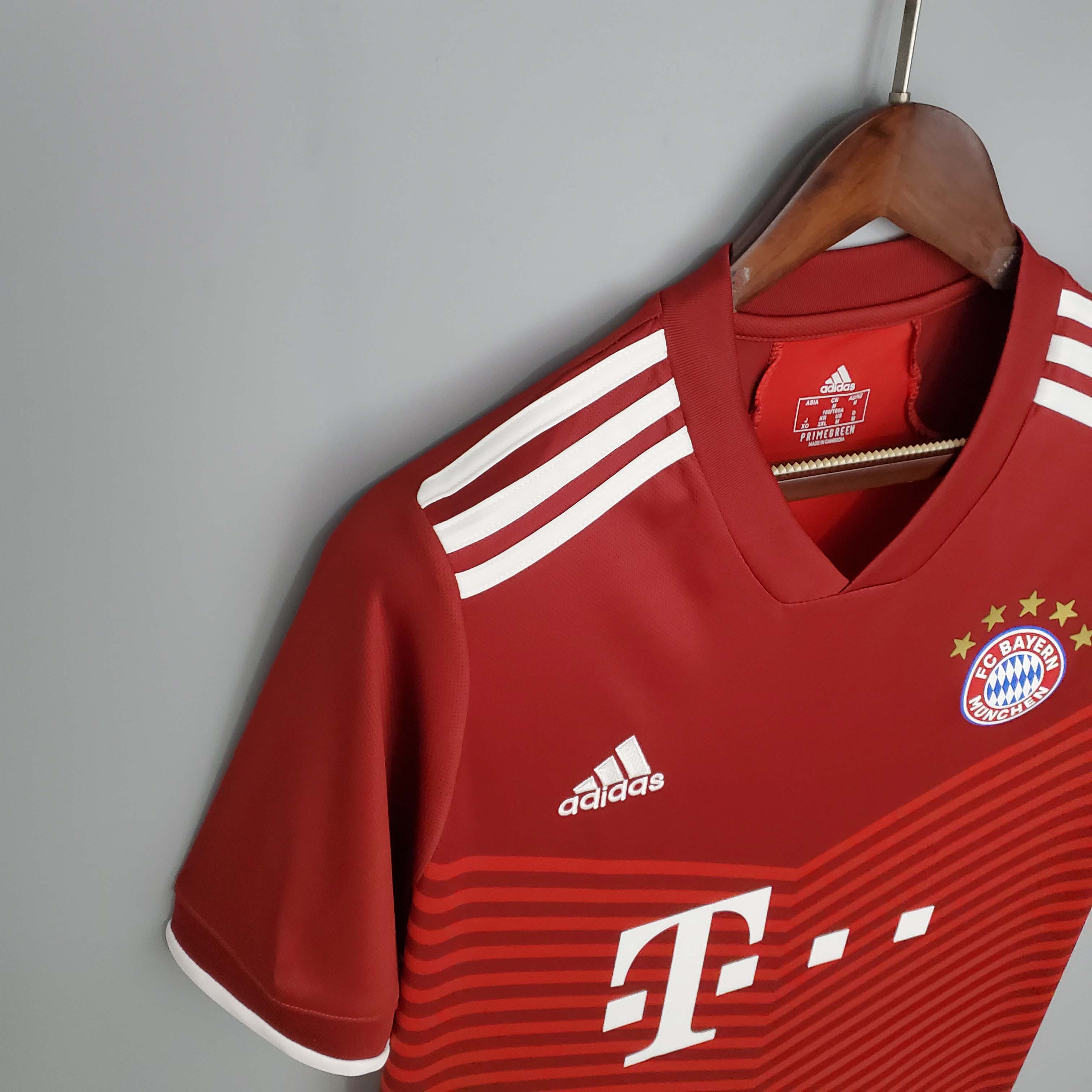2021/2022 Bayern Munich Home Football Shirt 1:1 Thai Quality:football jersey mysite: unitedjerseyfootball 邓江浪:football