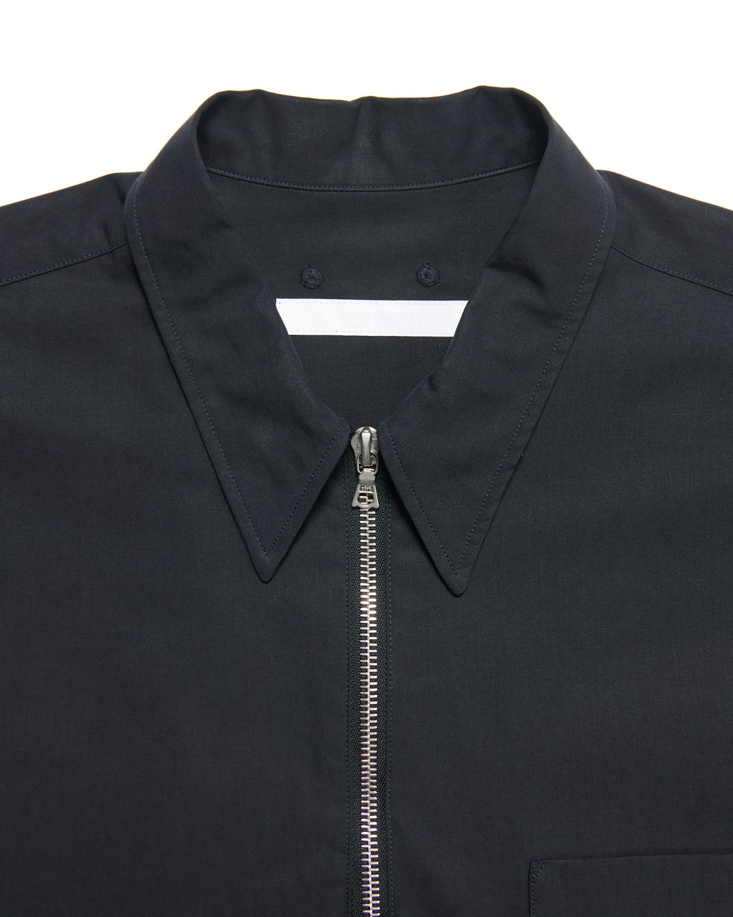 SOPHNET. 25S/S ORGANIC COTTON ZIP SHIRT  SOPH-250030 