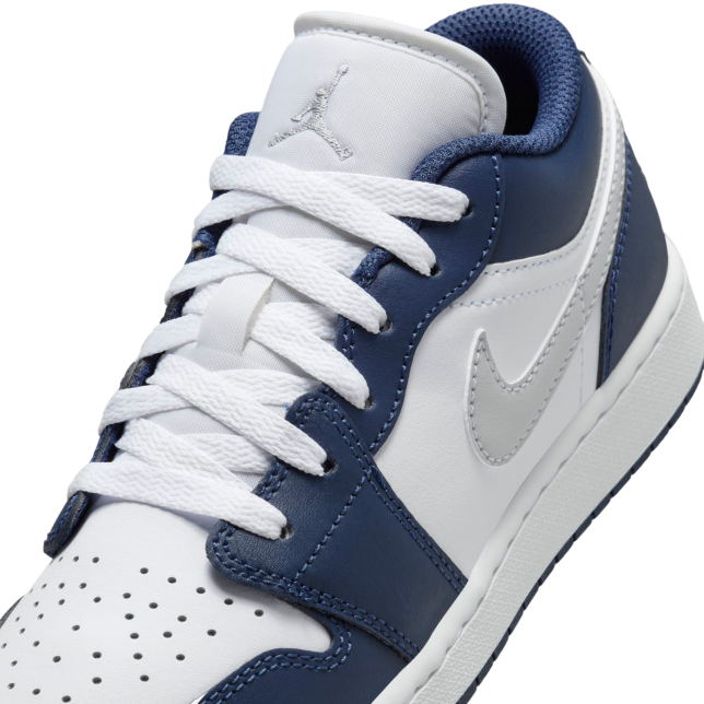 Air Jordan 1 Low GS White / Midnight Navy