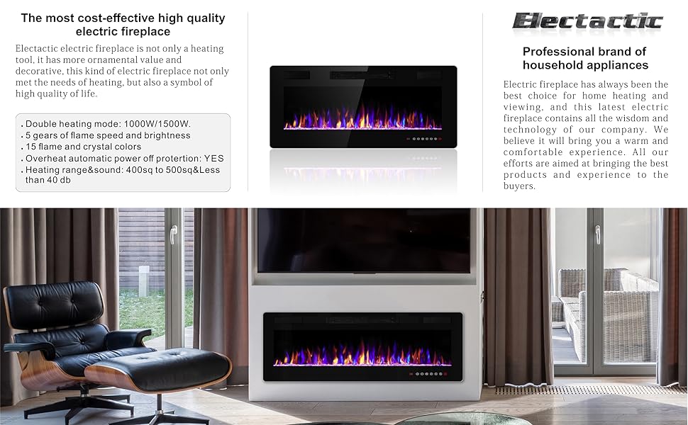 electric fireplace