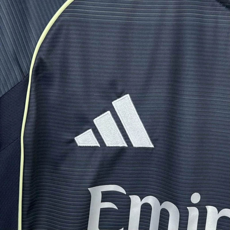 2025/2026 Long Sleeve Real Madrid Away Football Shirt1:1 Thai Quality:football jersey mysite: unitedjerseyfootball 邓江浪:football