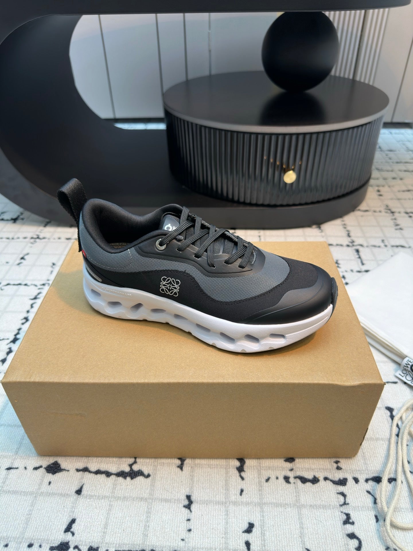 LW CLOUDTILT 2.0 SNEAKER BLACK POLYESTER、mysite、Cacoeks